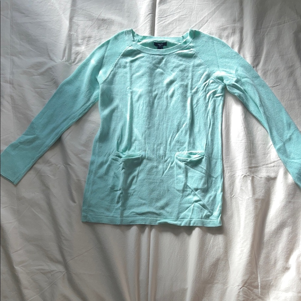 GAP Kids Aqua Long Sleeve Top